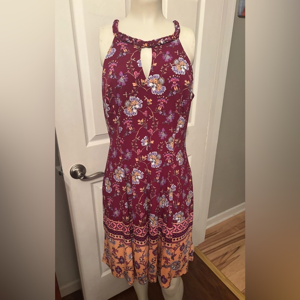 Maggy London Cyndie jersey dress 10 NWT
